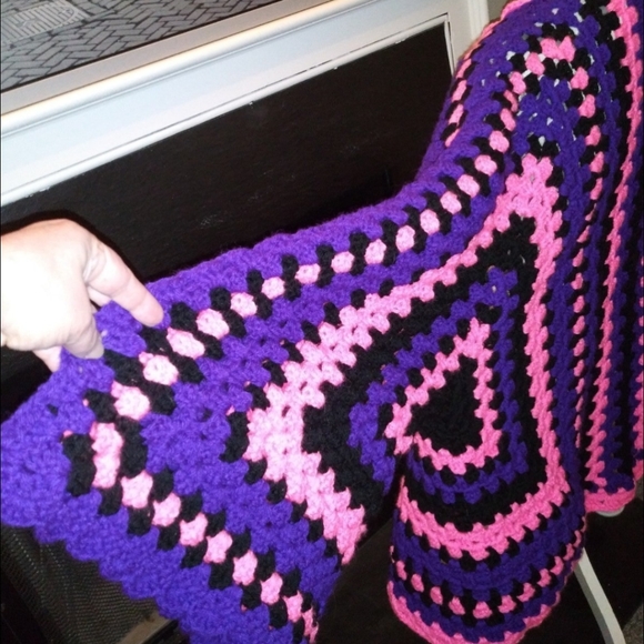 Hexagon cardigan Handemade - Picture 4 of 4